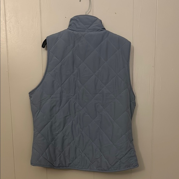 Women's Quilted Vest - Blue - Picture 3 of 3
